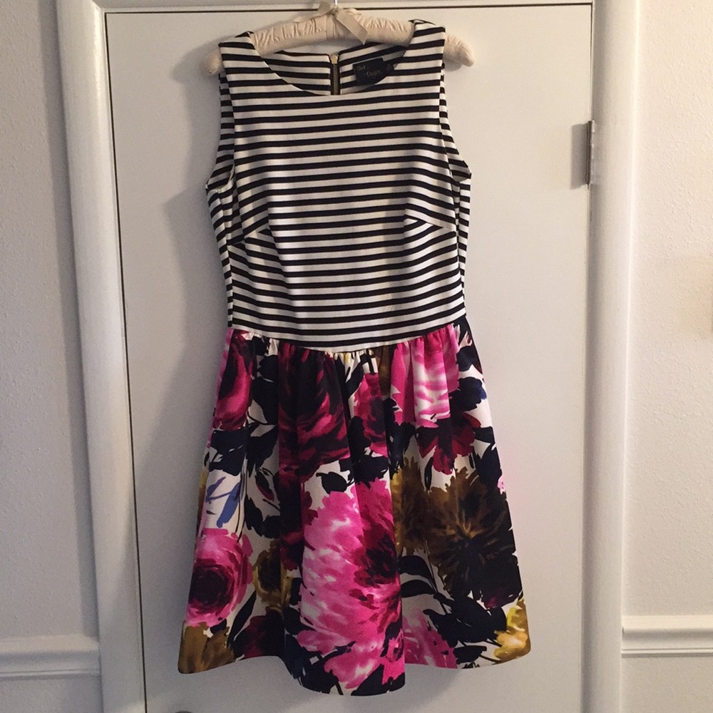 Taylor Floral Stripe Dress (EUC)